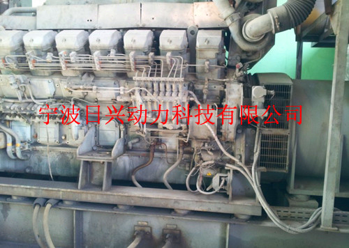 三菱R16柴油發(fā)動機后部裝置的檢測、修理